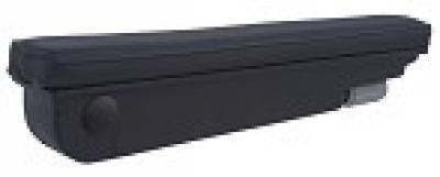 Armstuetze Armlehne Leder • ML385-P10L10 schwarz-schwarz