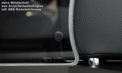 RÜCKSITZ WINDSCHOTT für VW GOLF 6 RÜCKSITZ WINDSCHOTT für VW GOLF 6