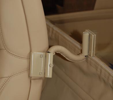 WIND DEFLECTOR CLAMPS FOR BUCKET SEATS / SPARE PART WIND DEFLECTOR CLAMPS FOR BUCKET SEATS / SPARE PART