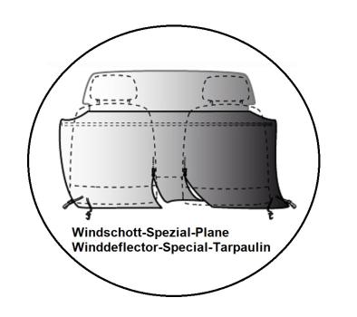 WIND DEFLECTOR FOR CLASSIC CARS