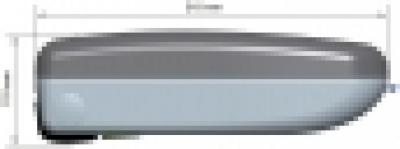 armrest ABS flocked-fabric • MLC310-F21T21 light grey-light grey