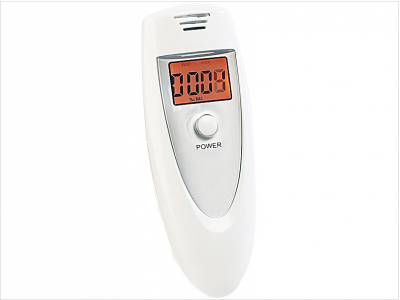 Alcohol tester with LCD display
