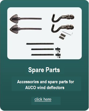 winddeflector spare parts