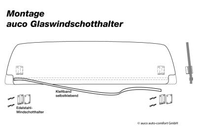 winddeflector for AUDI A4